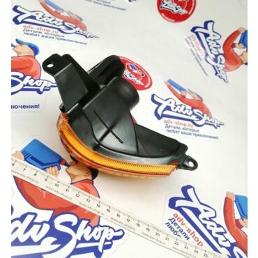 V parts Поворотник передний левый - оранж - XL650 Transalp (03 06) (8909) - миниатюра 1