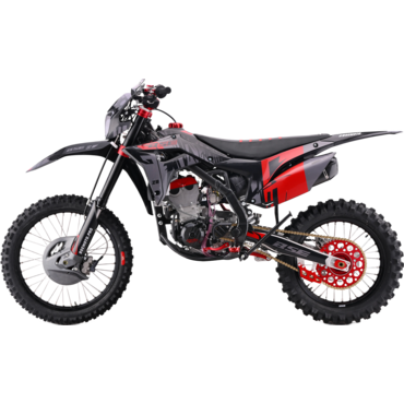 Эндуро / кроссовый мотоцикл BSE Z8 Twin Grey red - миниатюра 1