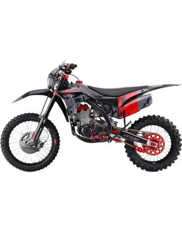 Эндуро / кроссовый мотоцикл BSE Z8 Twin Grey red