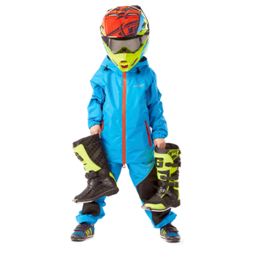 Dragonfly Дождевой детский комплект EVO Kids Blue (куртка,штаны) - миниатюра 1