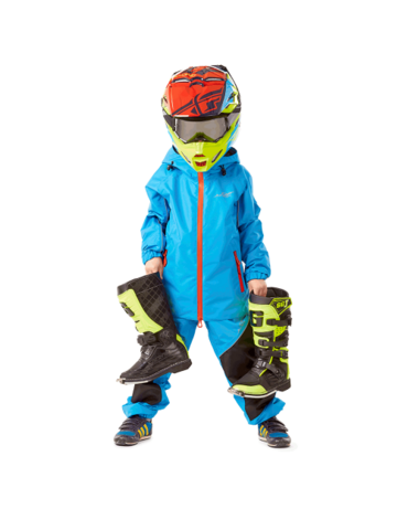 Dragonfly Дождевой детский комплект EVO Kids Blue (куртка,штаны)