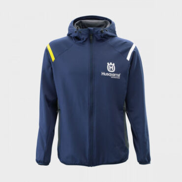Толстовка детская Husqvarna Team Zip Hoodie, blue (104 3 4Y, Детская Повседневная) - миниатюра 1