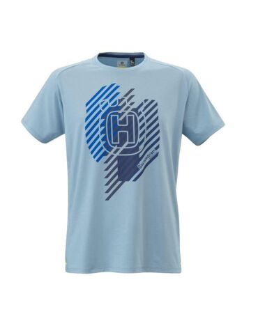 Футболка Husqvarna REMOTE LIGHT BLUE