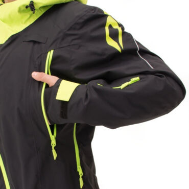 Dragonfly Комбинезон Gravity Premium Man Black - Yellow Green 2023 - миниатюра 2