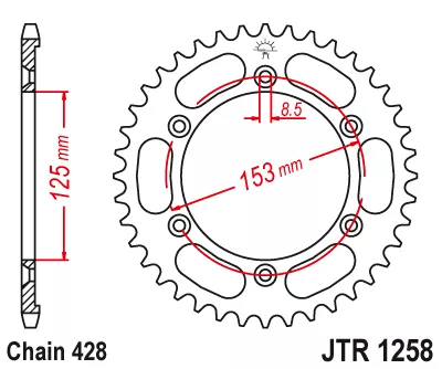 Звезда ведомая JTR1258