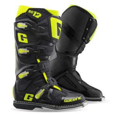 Gaerne Мотоботы SG 12 Black Yellow - миниатюра 2