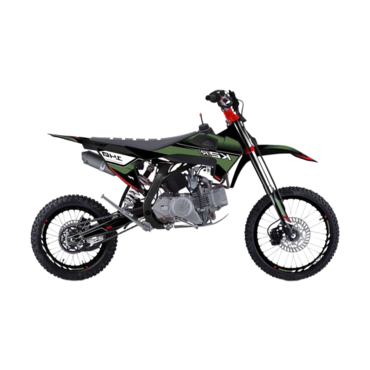 Питбайк K2R PF 140 Green Black 2023 - миниатюра 2