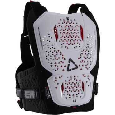 Защита панцирь Leatt Chest Protector 4.5 Evo White (Белая) - миниатюра 3