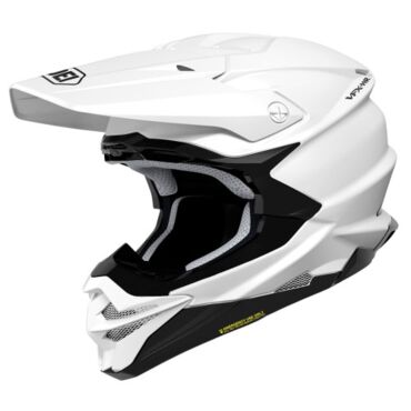Шлем кроссовый Shoei VFX WR PLAIN, whiite  (XS, Взрослая  Кросс эндуро) - миниатюра 1