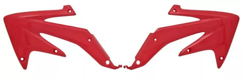 Боковины радиатора CRF450X 05 07 красные