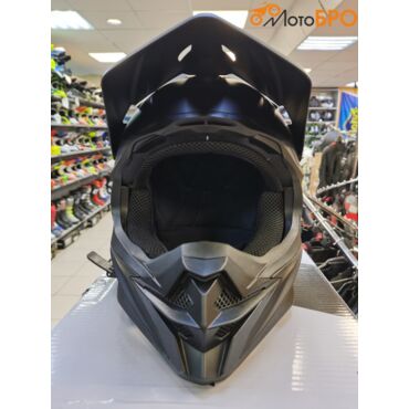 Шлем кроссовый AiM JK803 Black matt - миниатюра 1