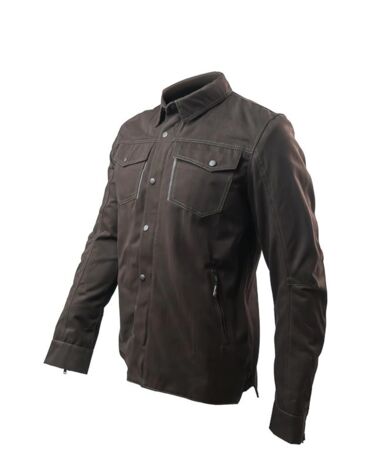 STARKS Моторубашка ROOM BIKER EVO муж. Темно коричневый (L)