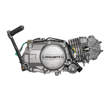 Двигатель YX125cc полуавтомат Питбайк - миниатюра 1