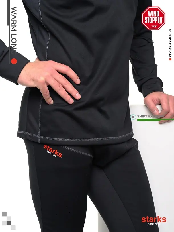 Термокофта мужская STARKS WARM Long shirt Extreeme (S) - фото 2