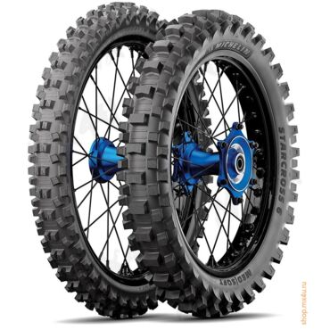 Покрышка задняя Starcross 6 MEDIUM SOFT 100 90 -19 57M TT Rear NHS - миниатюра 3