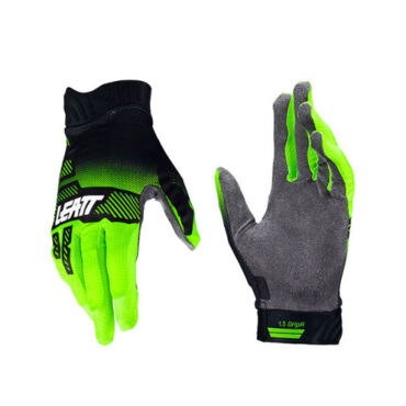 Детские перчатки кросс Leatt 1.5 Jr M EU6.5 US7.5 Lime v24 - миниатюра 1