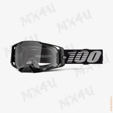 Очки Armega Black / Прозрачная линза - миниатюра 1