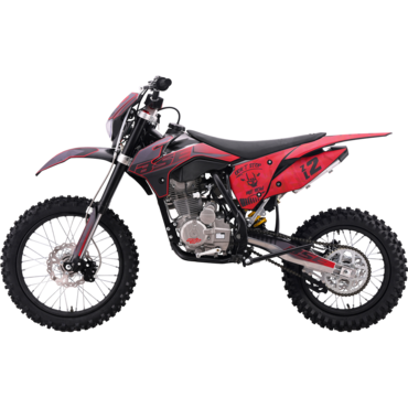 Эндуро / кроссовый мотоцикл BSE Z2 L 19\16 Split Red - миниатюра 1