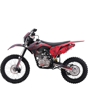 Эндуро / кроссовый мотоцикл BSE Z2 L 19\16 Split Red