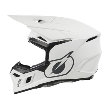 Oneal Шлем кроссовый 3Series Solid V.24 белый - миниатюра 1