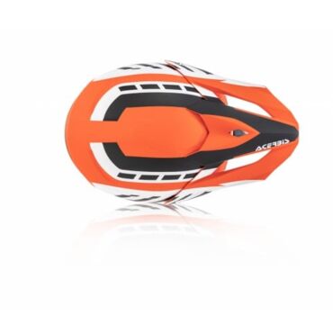 Acerbis Шлем кроссовый Profile 4 Orange White - миниатюра 1