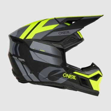 Oneal Кроссовый шлем 3Series Ride V.25 черный желтый - миниатюра 1