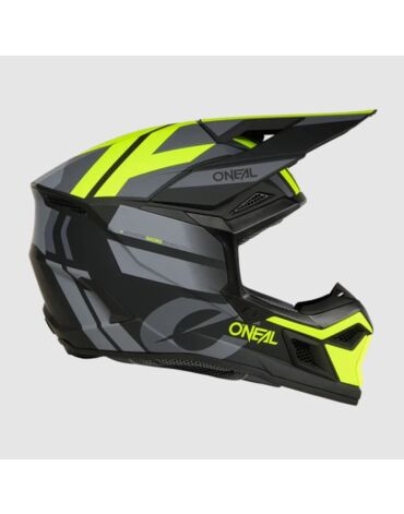 Oneal Кроссовый шлем 3Series Ride V.25 черный желтый