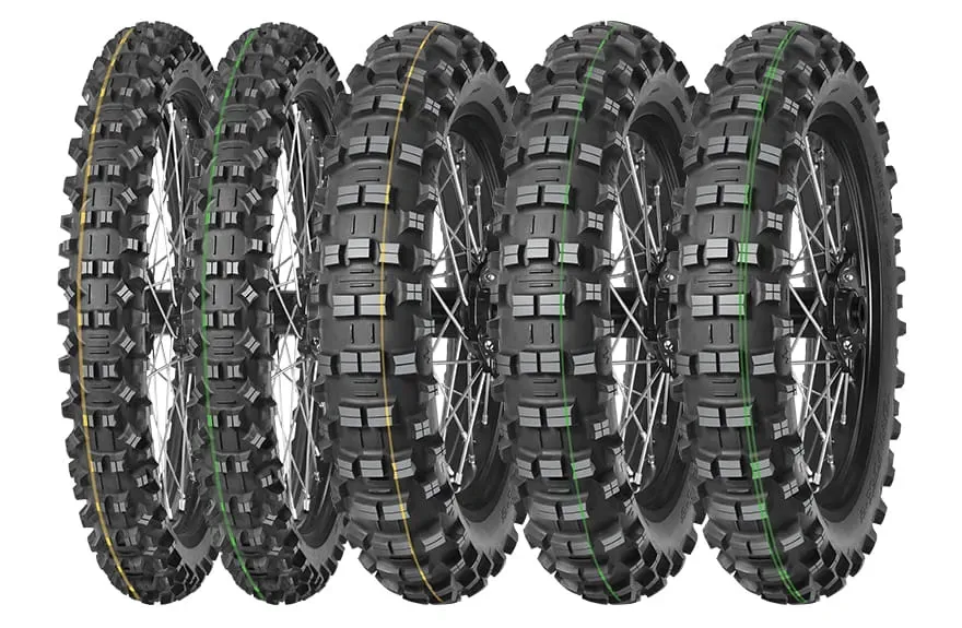MITAS 90 100 21 57R TERRA FORCE EF SUPER TT покрышка перед желтая полоса  //   70000959 - фото 1