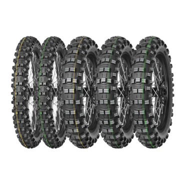 MITAS 90 100 21 57R TERRA FORCE EF SUPER TT покрышка перед желтая полоса  //   70000959 - миниатюра 1