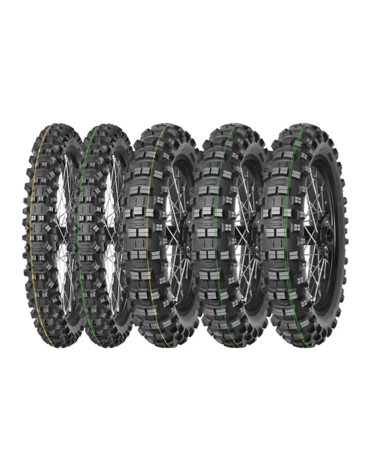 MITAS 90 100 21 57R TERRA FORCE EF SUPER TT покрышка перед желтая полоса  //   70000959