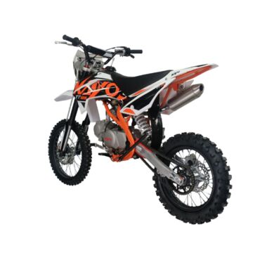 Питбайк KAYO BASIC TT125 17 14 KRZ (механ. сцепл., кикстартер) - миниатюра 2