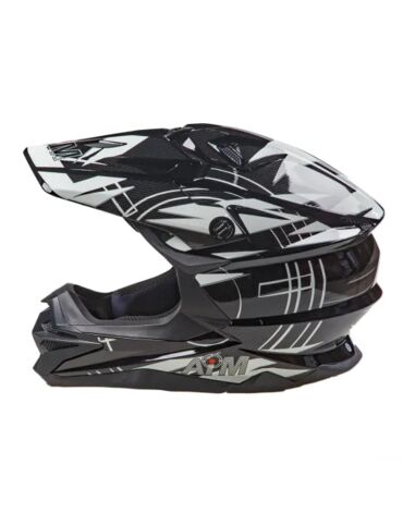 AiM Шлем JK803S White Black