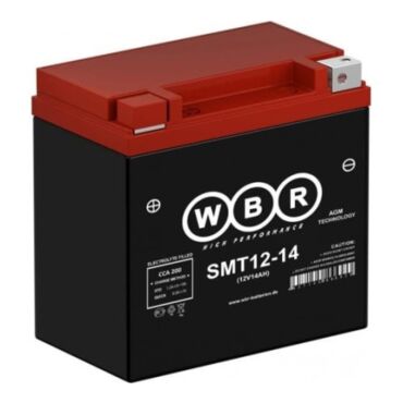 АКБ WBR YTX16 BS, YB16B A (1216.1) 150х87х145 - миниатюра 1