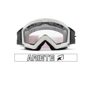 Кроссовые очки (маска) MUDMAX - WHITE / DOUBLE CLEAR VENTILATED LENS NO PINS - миниатюра 1