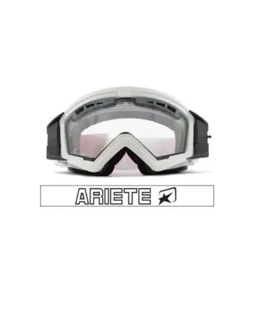 Кроссовые очки (маска) MUDMAX - WHITE / DOUBLE CLEAR VENTILATED LENS NO PINS