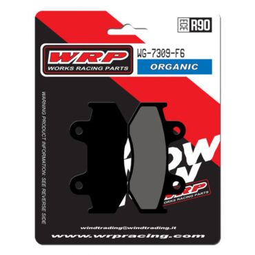 Тормозные колодки WRP WG 7309 F6 (LMP309 ST / FDB2119 / FDB382 / FDB2086 / FDB2132 / FA092) - миниатюра 1
