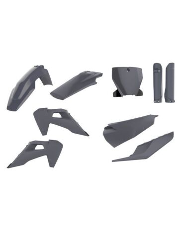 POLISPORT	Комплект пластика Polisport Husqvarna TC125 250, FC250 350 450 '2019-> Серый