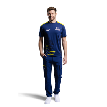 Штаны Husqvarna Team Pants, blue (M, Взрослая  Повседневная) - миниатюра 2