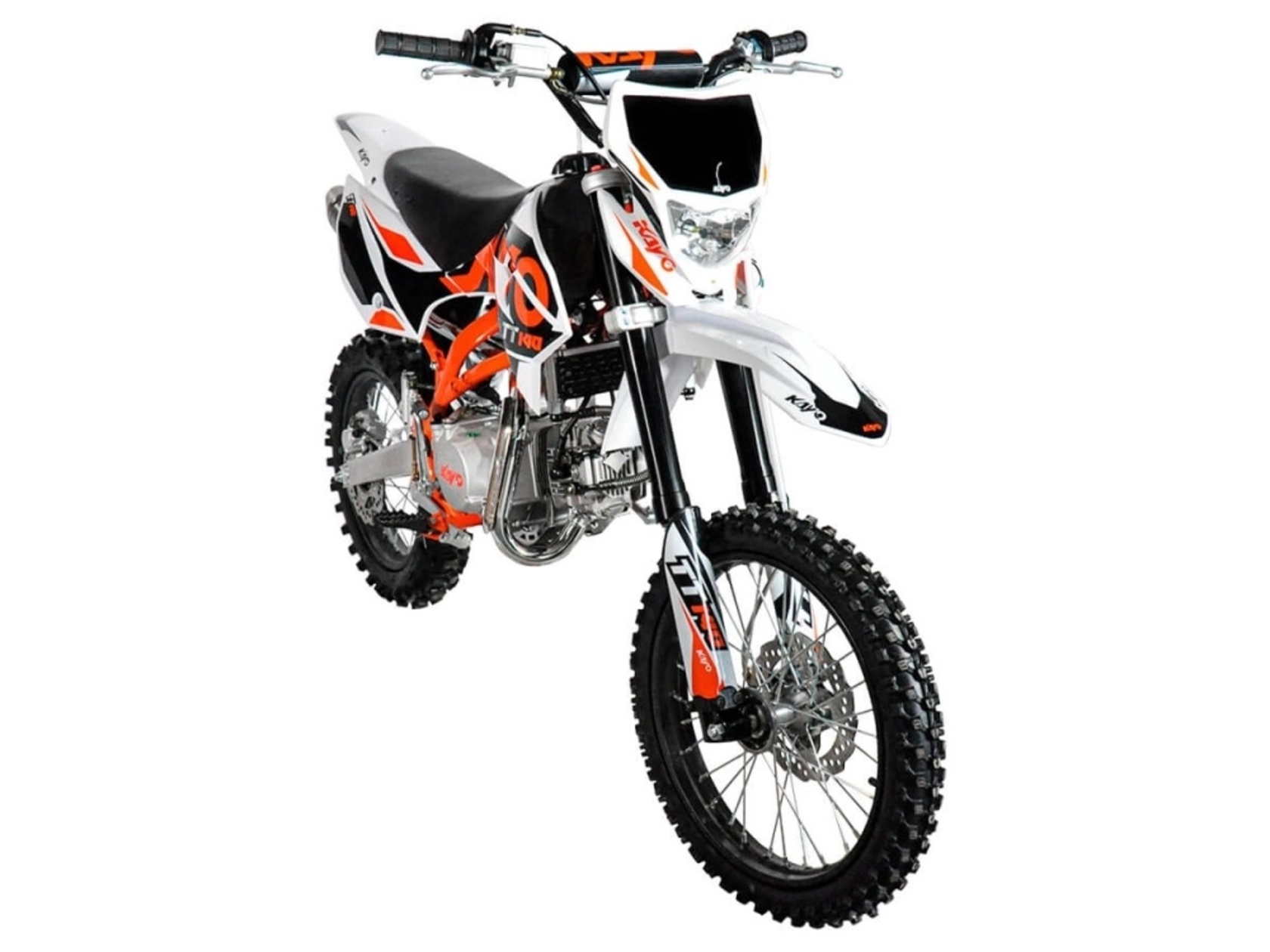 Питбайк KAYO BASIC TT140EM 17 14 KRZ (механ. сцепл., эл. стартер 2024 г.) - фото 1