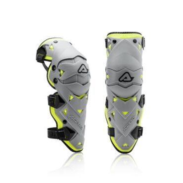 Наколенники шарнирные Acerbis IMPACT EVO 3.0 KNEE Grey Yellow - миниатюра 1