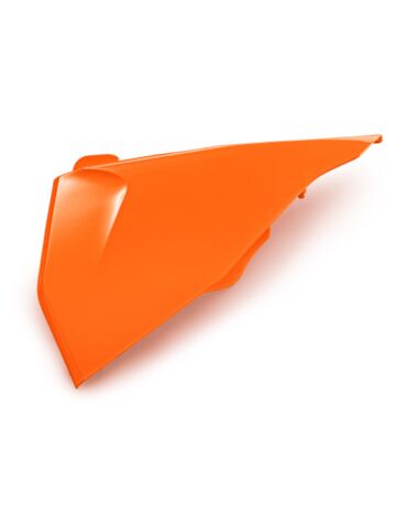 Крышка корпуса воздушного фильтра левая оранжевая KTM SX SX F 19 22 / EXC EXC F 20 23