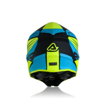 Acerbis Шлем кроссовый X Track Light Blue Fluo Yellow - миниатюра 2