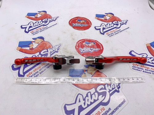 Zeta ZE44 4123 Комплект откидных рычагов ( красный ) KTM SX EXC 14 24 / Gas Gas ( Brembo )