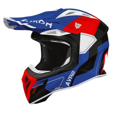 Airoh Шлем Aviator Ace 2 Shield Blue Red Gloss - миниатюра 1