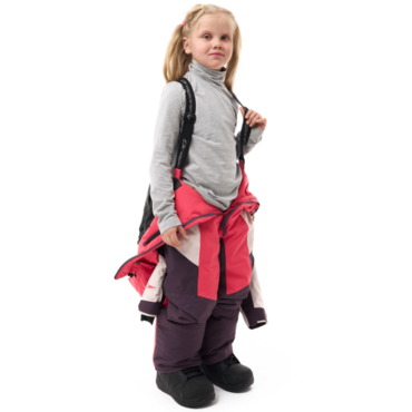 Dragonfly Комбинезон детский Gravity Junior 2025 Pink - Plum - Light Grey - миниатюра 4