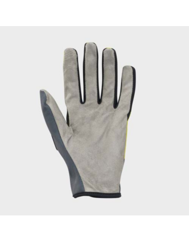 Мотоперчатки Husqvarna Authentic Gloves, grey yellow (M, Взрослая  Кросс эндуро)
