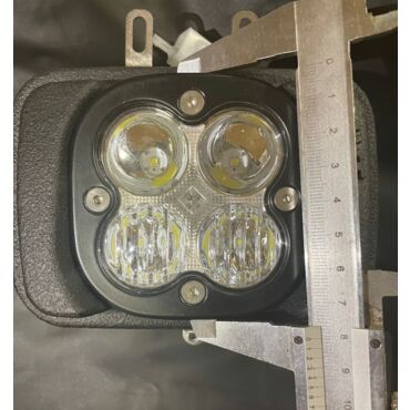 AVT extreme 2.0 LED фара XR250R SM 03 06 / XR400 SM ( пластик / рамка черная  ) - миниатюра 2