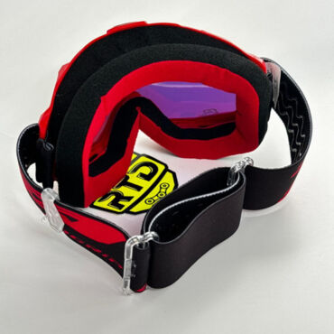 Очки Progrip Atzaki 3201 FL Red Multilayer Mirror Yellow Lens (желтая зеркальная линза 3247C) - миниатюра 3