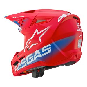 Шлем кроссовый детский GASGAS JUNIOR SM3 HELMET, red white (L, Детская Кросс эндуро) - миниатюра 1
