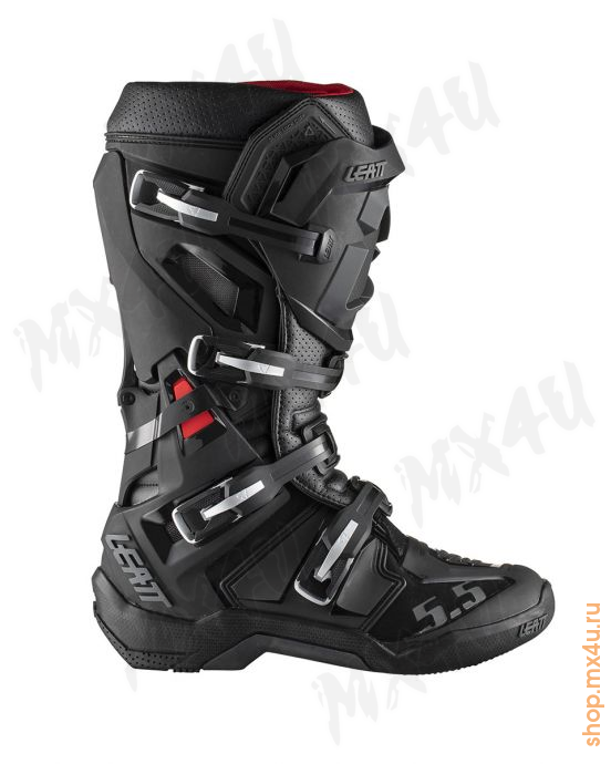 Мотоботы кроссовые 5.5 FlexLock Boot Black черные - фото 2